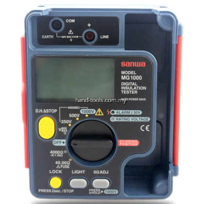 SANWA MG1000 Insulation Tester (MG1000)